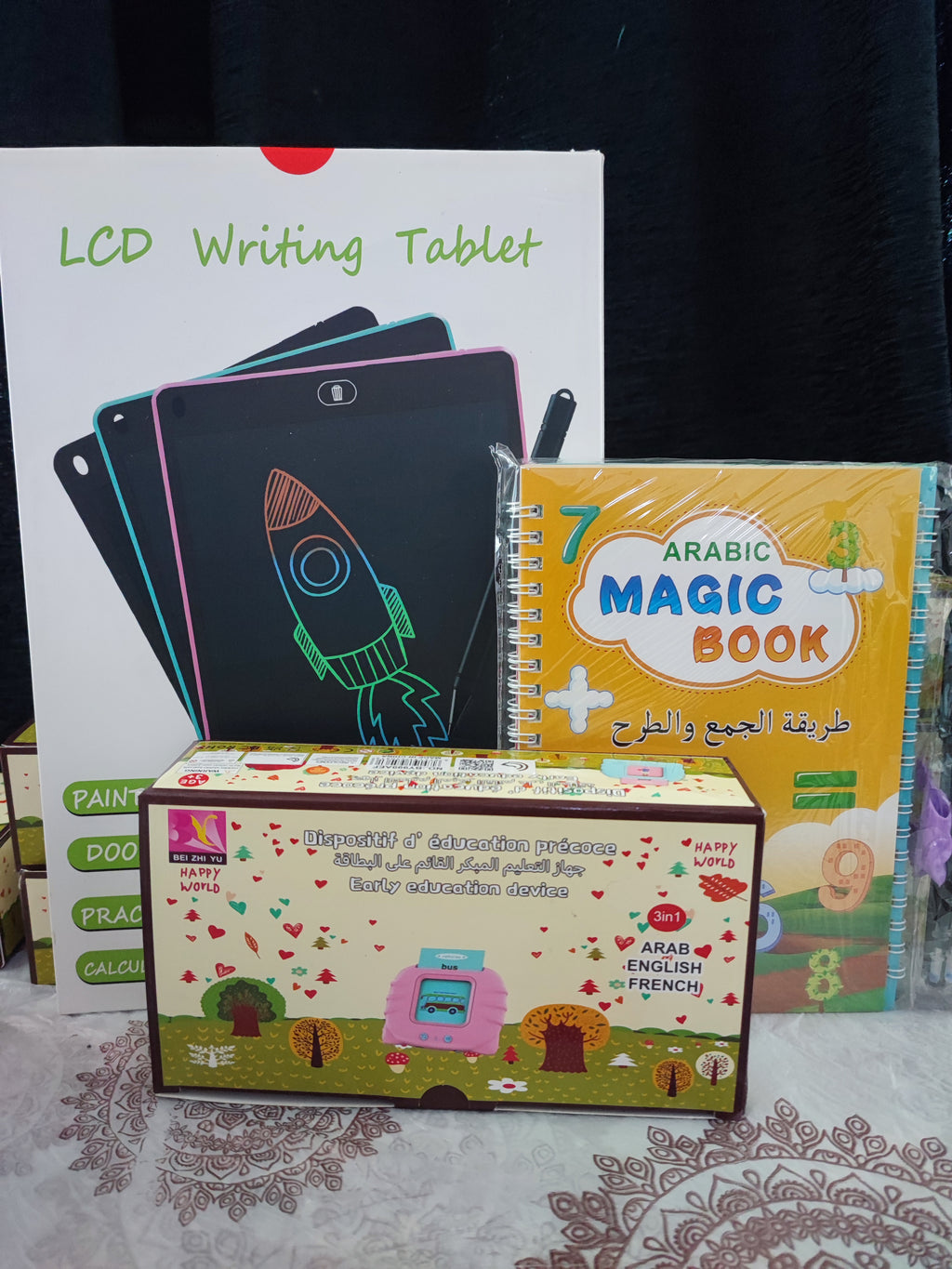 الباك التعليمي الذكي للأطفال – 3 منتجات في باك واحد